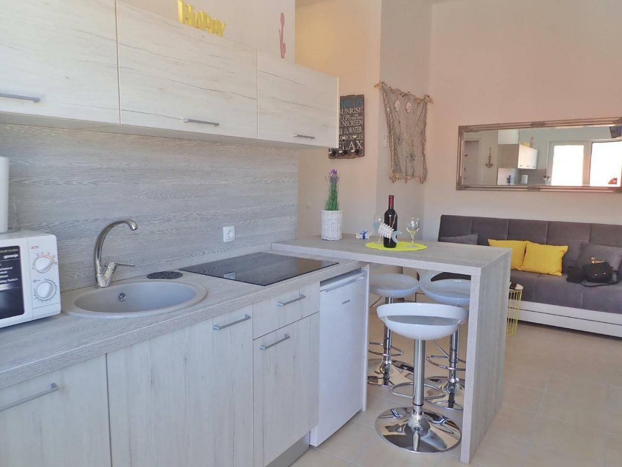 Apartment ELA enjoy breathtaking seaview Seline Bagian luar foto
